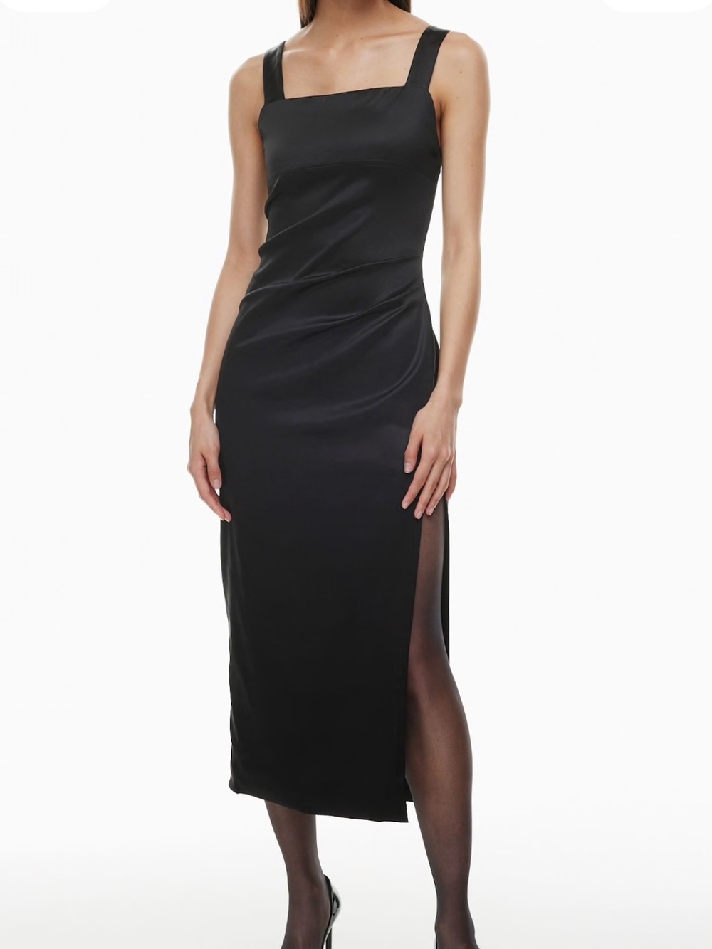 Aritzia Espionage Satin Dress
